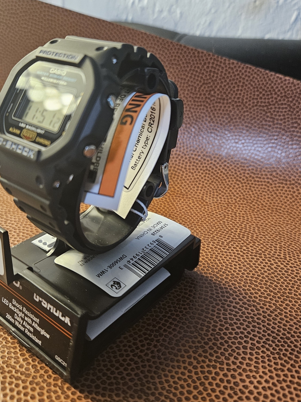 Casio Black Digital G-Shock Watch with Light Blue Accent - Picture 5 of 8